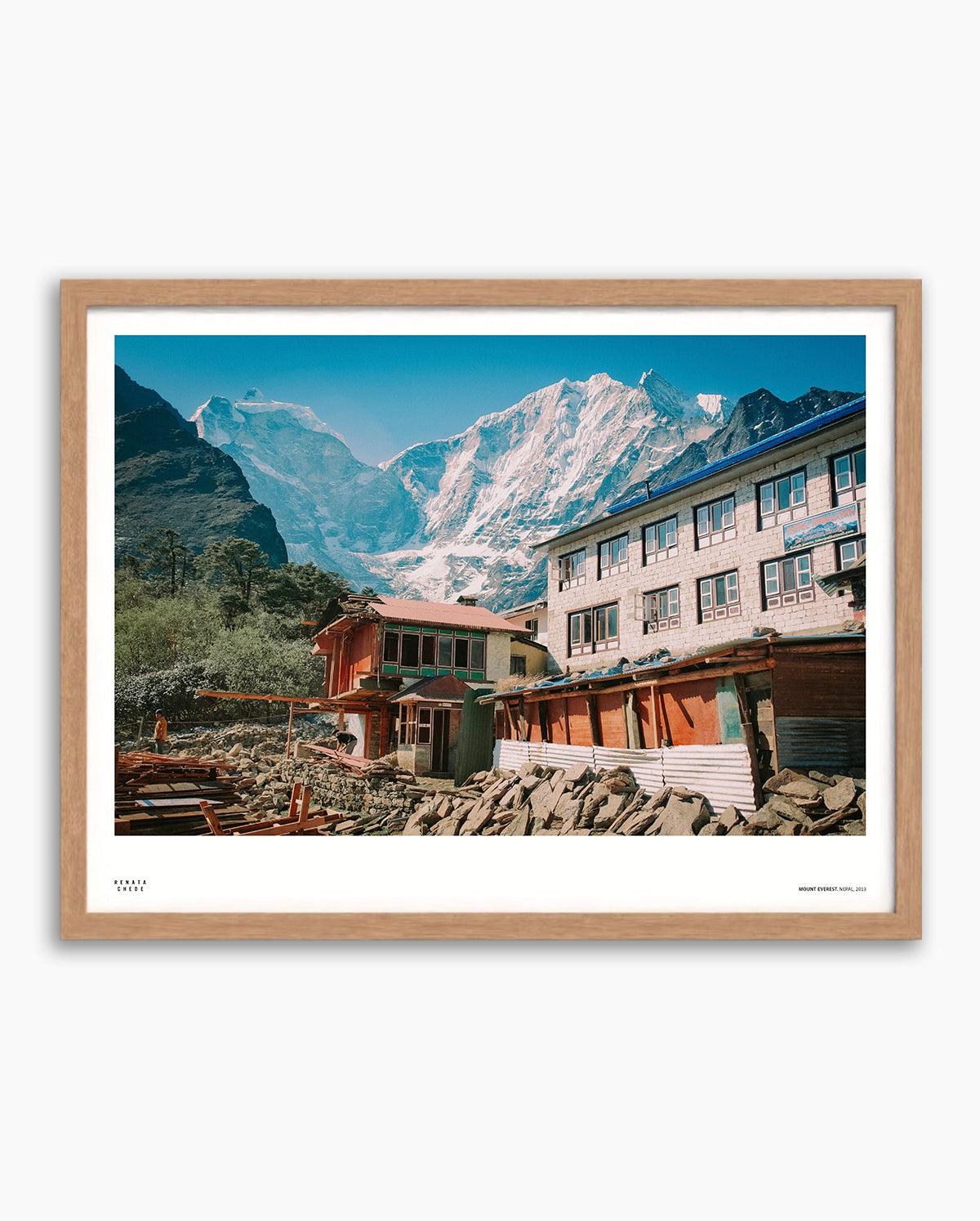 Poster: Mount Everest. Nepal, 2013